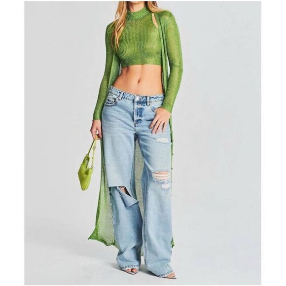 Ser.o.ya distressed cropped Brenna boyfriend jean size 28 - Picture 9 of 9